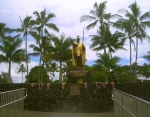 King Kamehameha Statue, Hilo Hawaii: Photo by Kilgore Trout