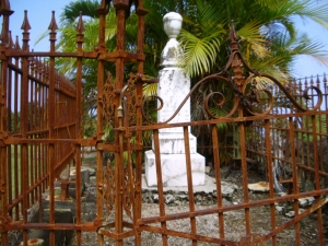 Graveyard at Lanakila Church, Kainaliu: Photo by Donald B. MacGowan